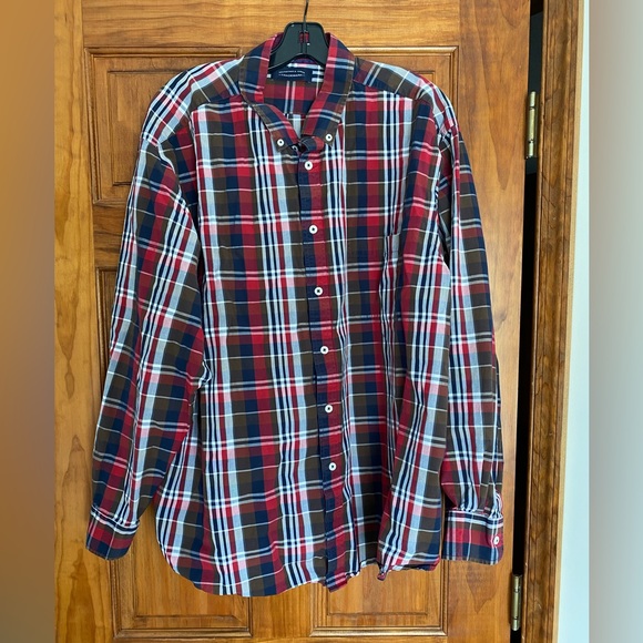 Round tree and Yorke Men’s Button Down Shirt - Picture 1 of 5